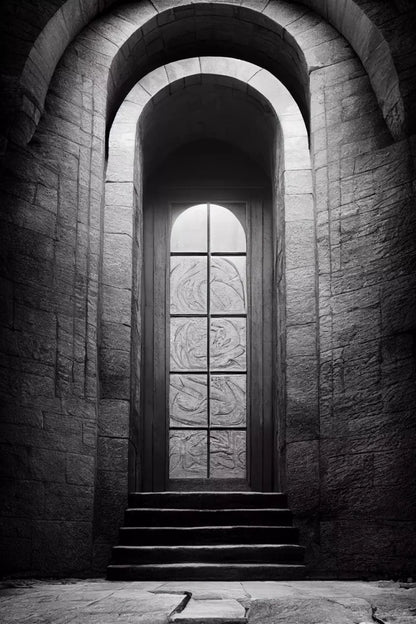 Stone Door Backdrop