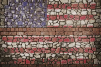 Stone Flag Wall 8X5 Ultracloth ( 96 X 60 Inch ) Backdrop