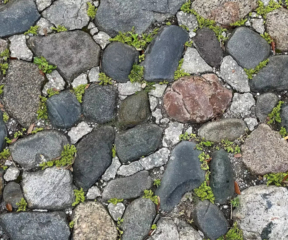 Stone Road Floor 5X42 Fleece ( 60 X 50 Inch ) Backdrop