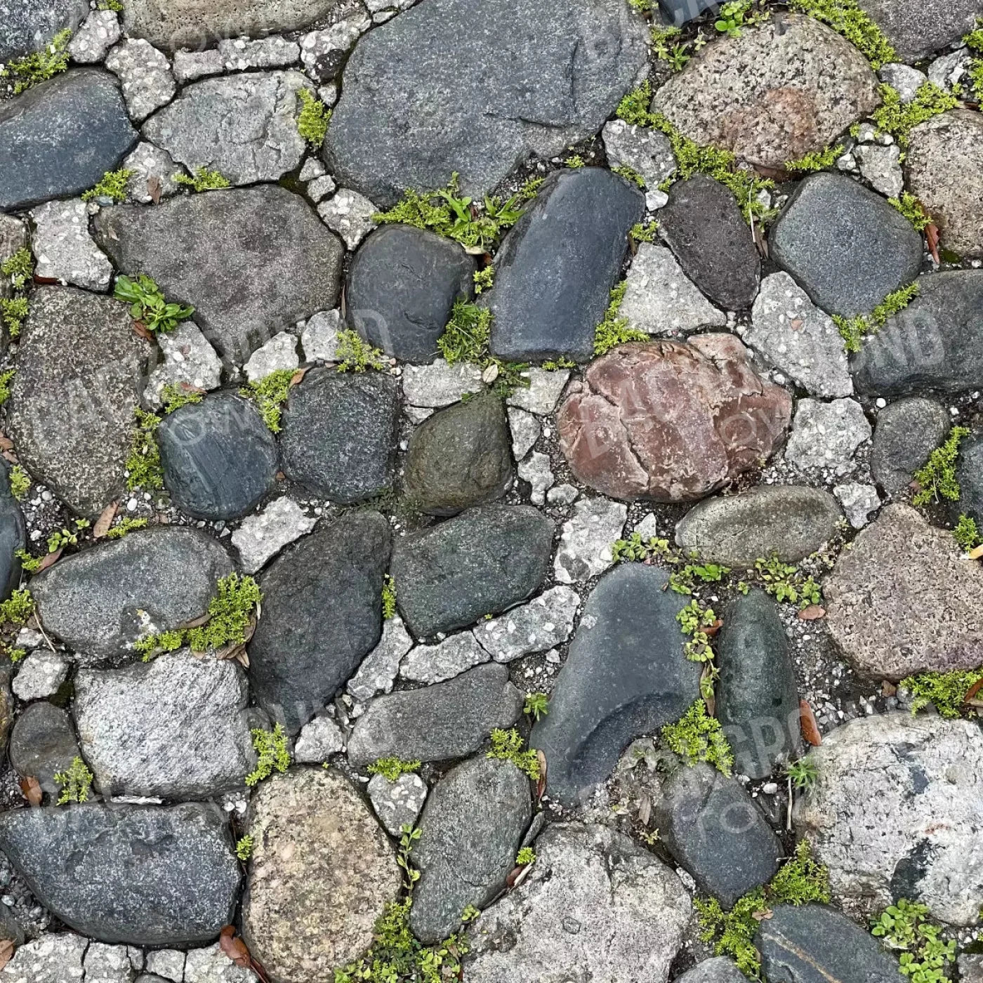 Stone Road Floor Rubbermat 8X8 ( 96 X Inch )