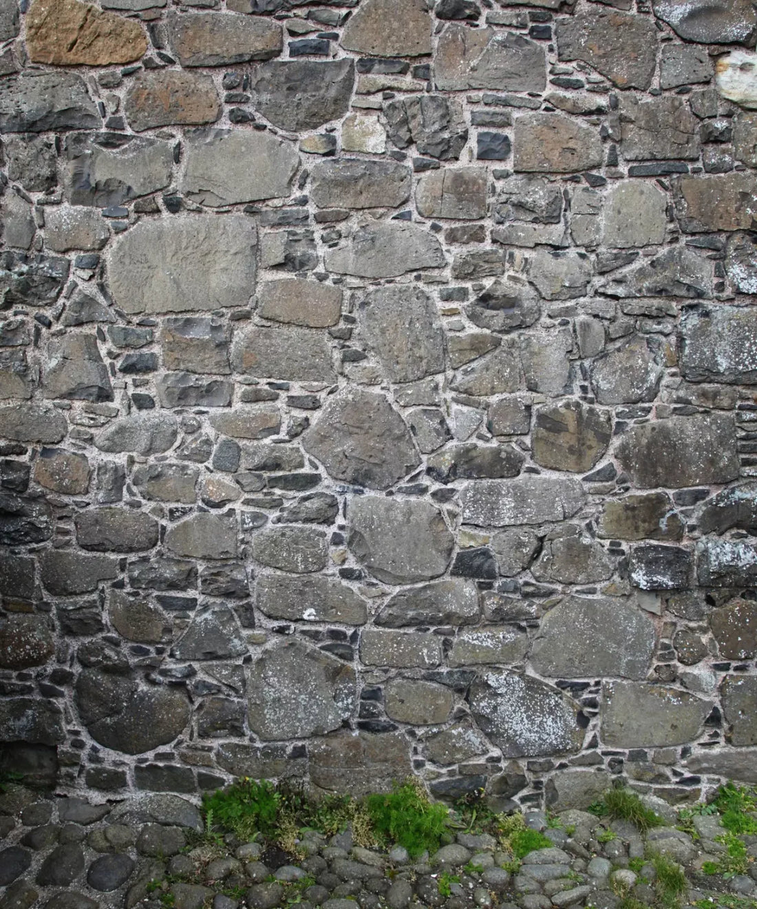 Gray Brick and Stone Backdrop for Photography