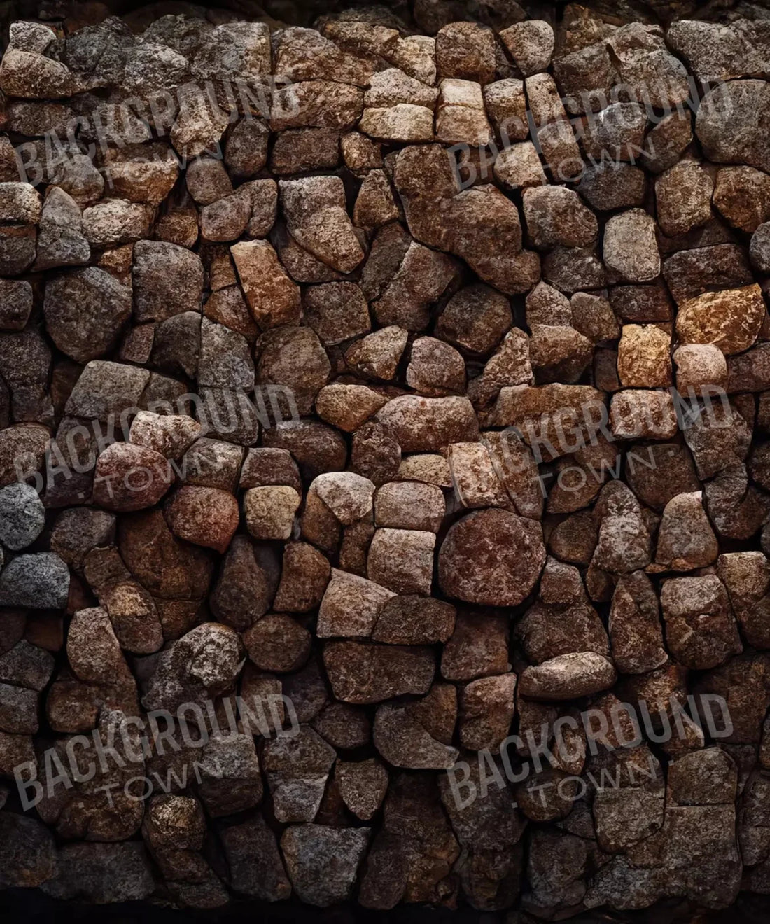 Beige Brick and Stone Backdrop for Photography