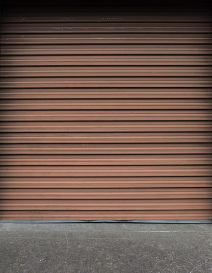 Storage Door 6X8 Fleece ( 72 X 96 Inch ) Backdrop