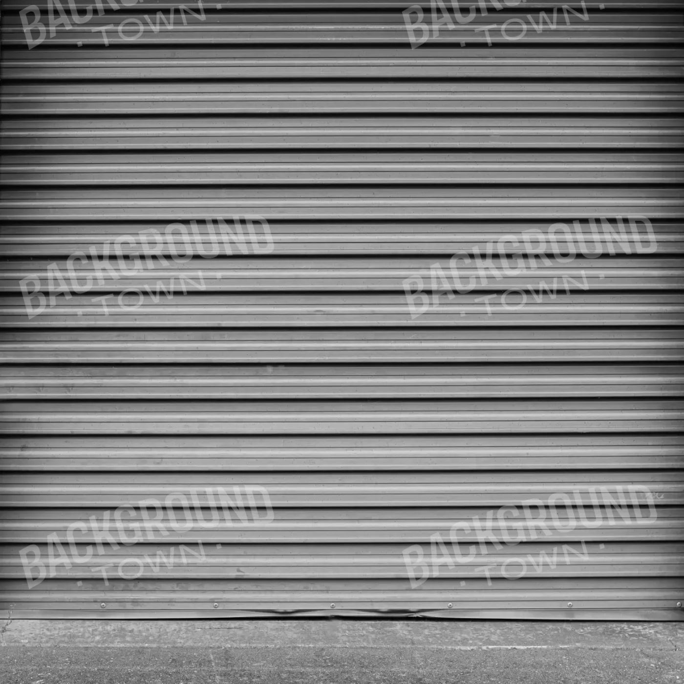 Storage Door Bw 10X10 Ultracloth ( 120 X Inch ) Backdrop