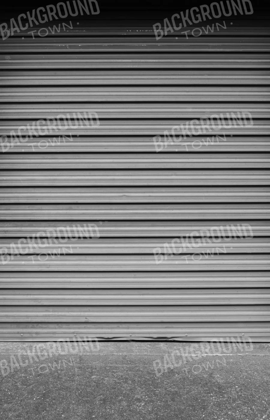 Storage Door Bw 8X12 Ultracloth ( 96 X 144 Inch ) Backdrop