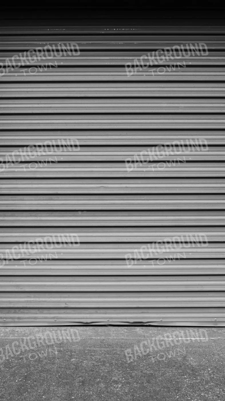 Storage Door Bw 8X14 Ultracloth ( 96 X 168 Inch ) Backdrop