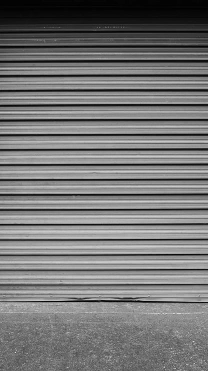 Storage Door Bw 8X14 Ultracloth ( 96 X 168 Inch ) Backdrop