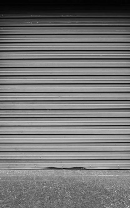 Storage Door Bw 9X14 Ultracloth ( 108 X 168 Inch ) Backdrop