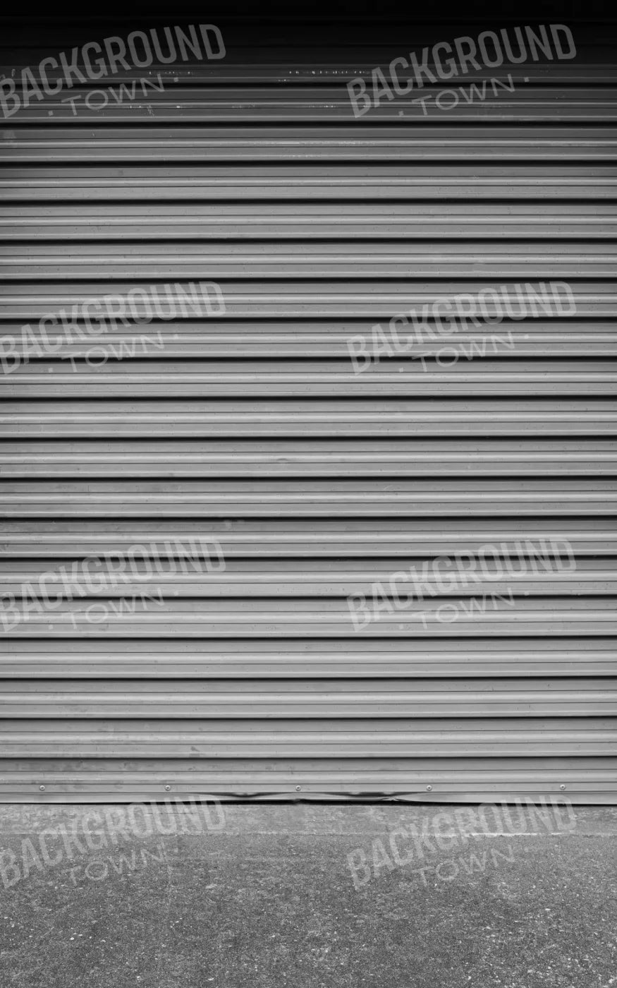 Storage Door Bw 9X14 Ultracloth ( 108 X 168 Inch ) Backdrop