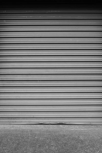 Storage Door Bw Backdrop