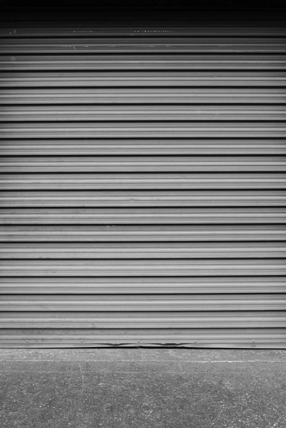 Storage Door Bw Backdrop