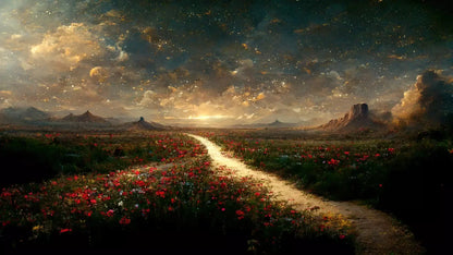 Straight And Narrow 14X8 Ultracloth ( 168 X 96 Inch ) Backdrop