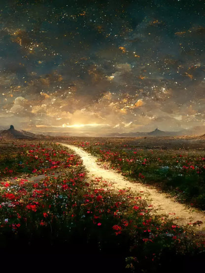 Straight And Narrow 5X7 Ultracloth ( 60 X 84 Inch ) Backdrop