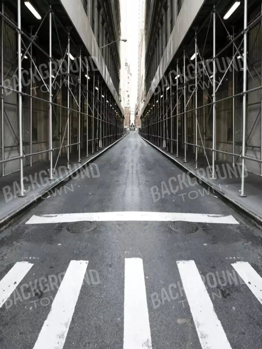 Street Life 5X68 Fleece ( 60 X 80 Inch ) Backdrop