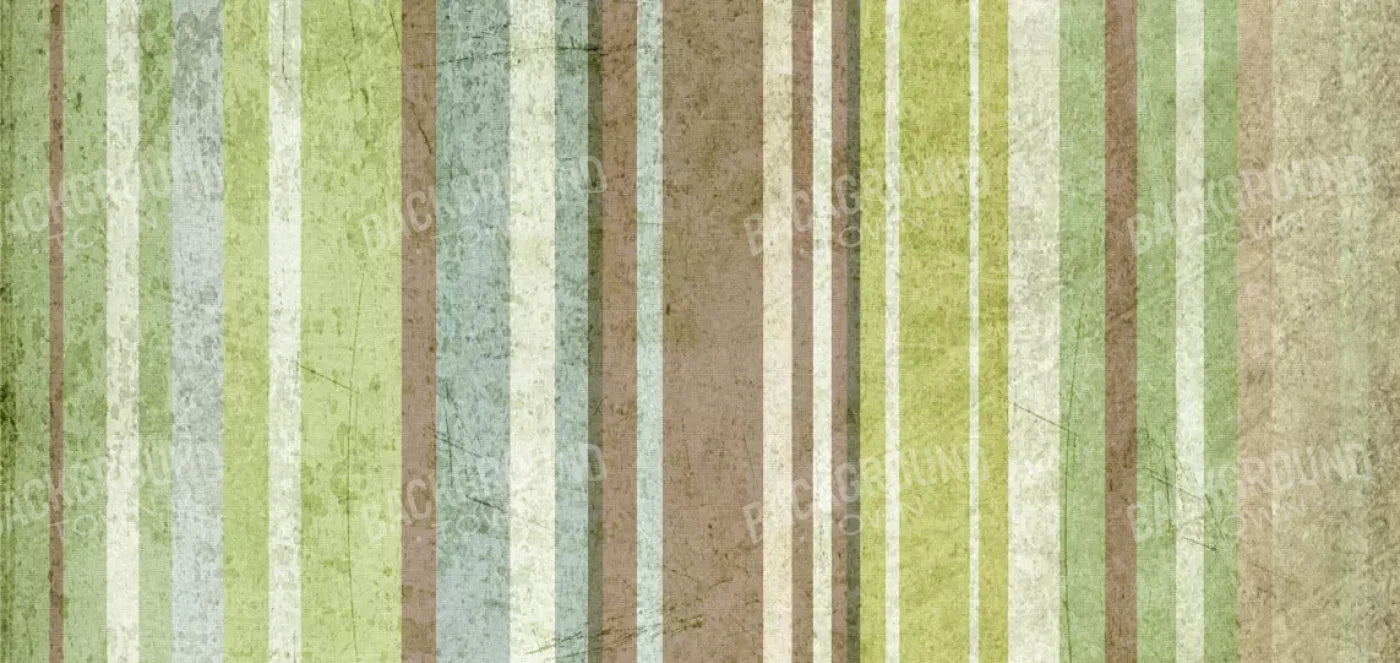 Striped Pistachio 16X8 Ultracloth ( 192 X 96 Inch ) Backdrop