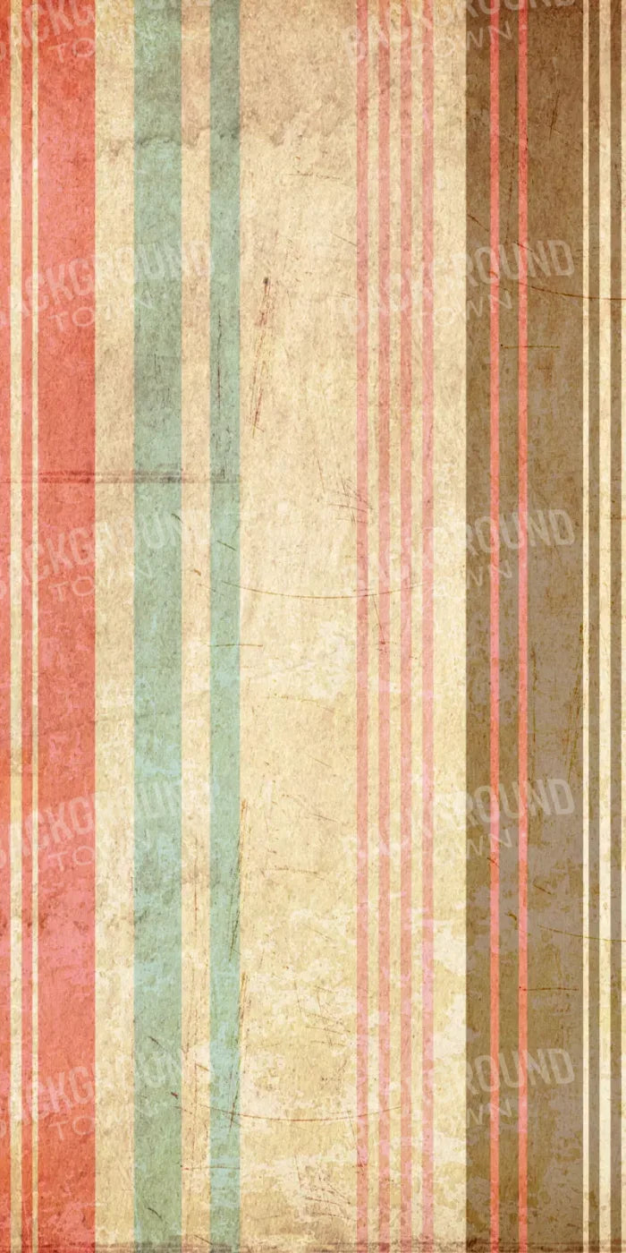Striped Sorbet 10X20 Ultracloth ( 120 X 240 Inch ) Backdrop