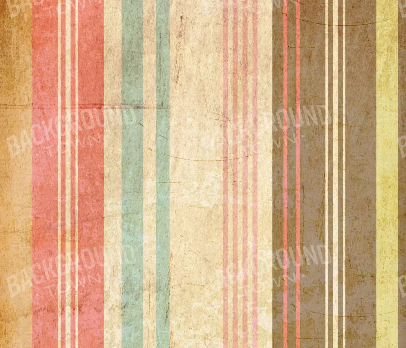 Striped Sorbet 12X10 Ultracloth ( 144 X 120 Inch ) Backdrop