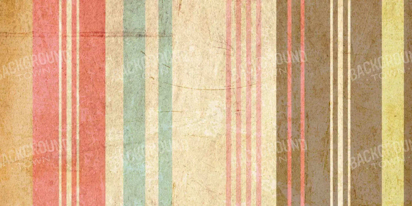Striped Sorbet 20X10 Ultracloth ( 240 X 120 Inch ) Backdrop
