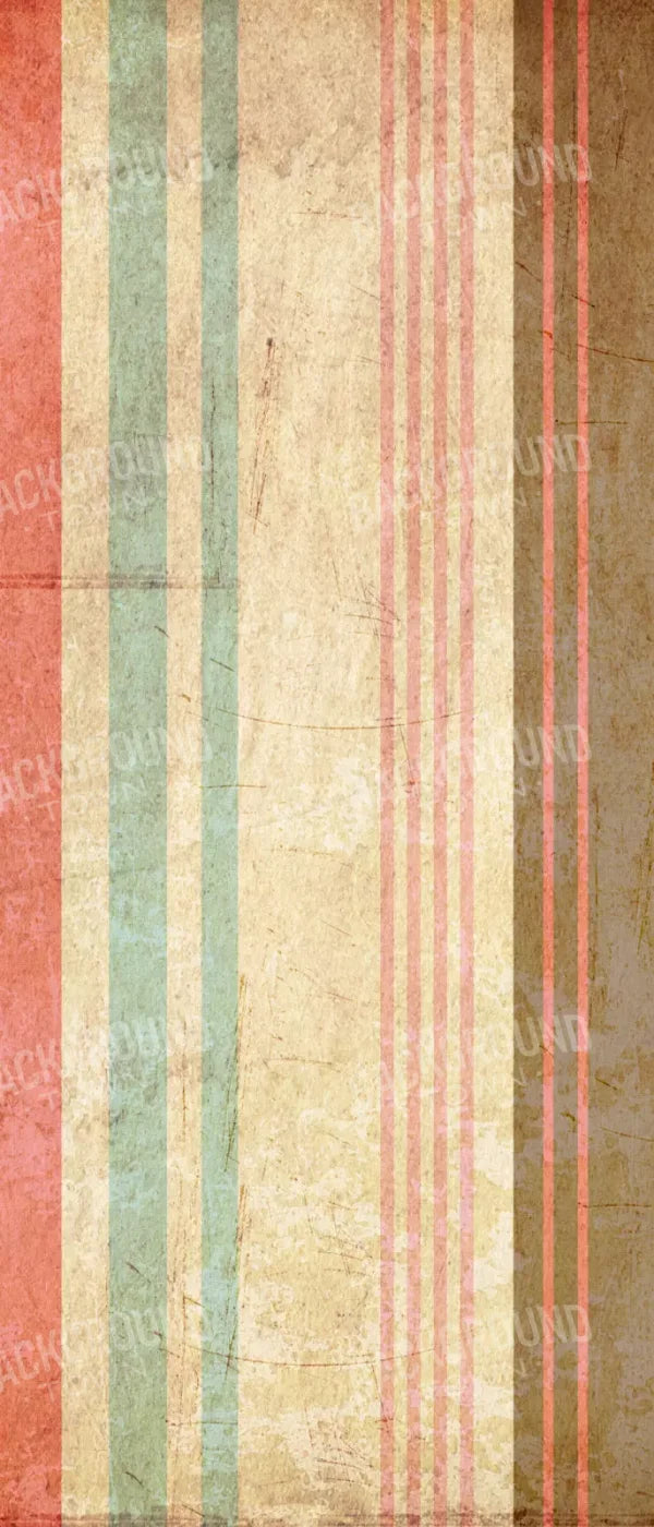 Striped Sorbet 5X12 Ultracloth For Westcott X-Drop ( 60 X 144 Inch ) Backdrop