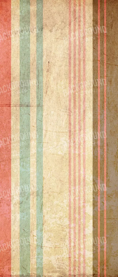 Striped Sorbet 5X12 Ultracloth For Westcott X-Drop ( 60 X 144 Inch ) Backdrop