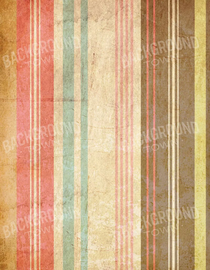 Striped Sorbet 6X8 Fleece ( 72 X 96 Inch ) Backdrop