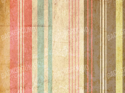 Striped Sorbet 7X5 Ultracloth ( 84 X 60 Inch ) Backdrop