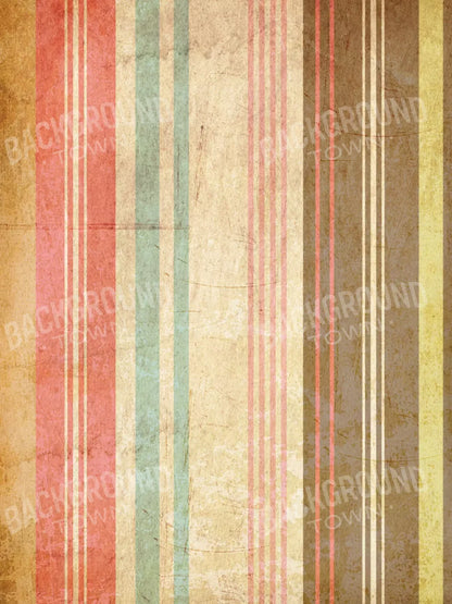 Striped Sorbet 8X10 Fleece ( 96 X 120 Inch ) Backdrop