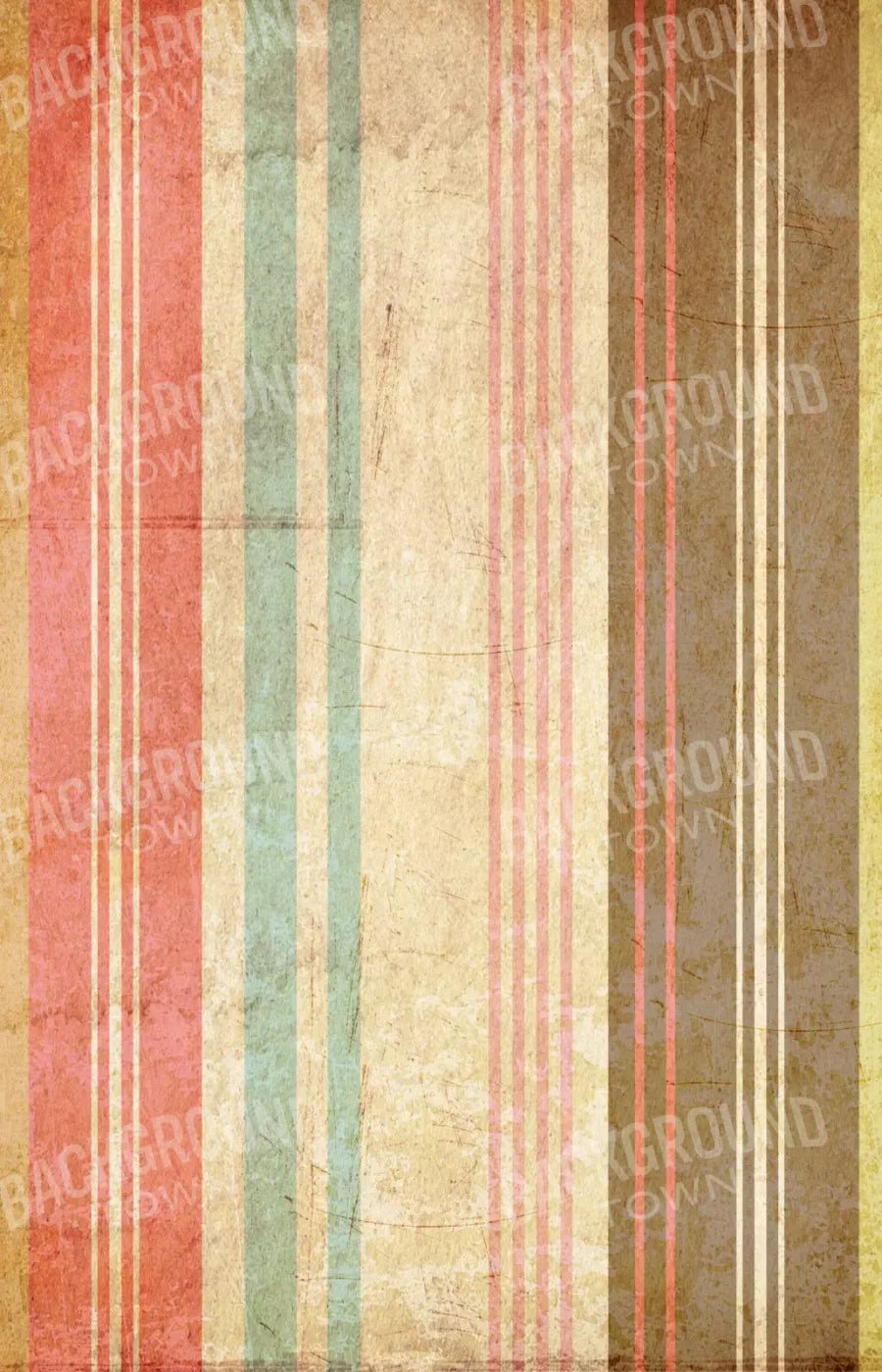 Striped Sorbet 8X12 Ultracloth ( 96 X 144 Inch ) Backdrop