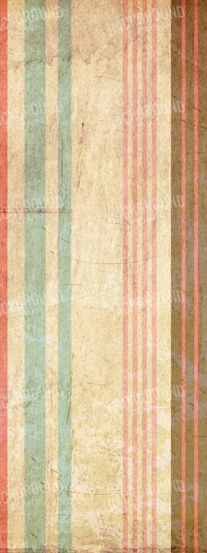 Striped Sorbet 8X20 Ultracloth ( 96 X 240 Inch ) Backdrop