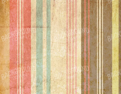 Striped Sorbet 8X6 Fleece ( 96 X 72 Inch ) Backdrop