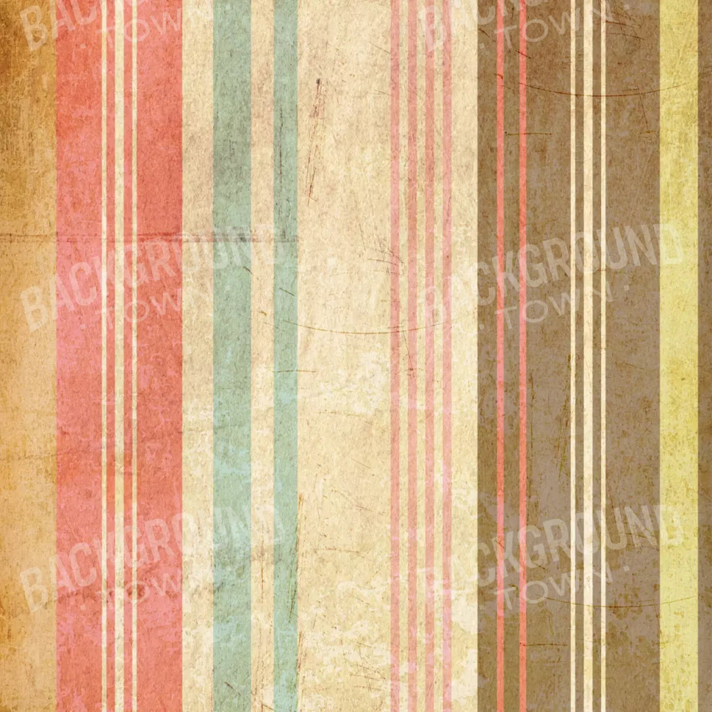 Striped Sorbet 8X8 Fleece ( 96 X Inch ) Backdrop