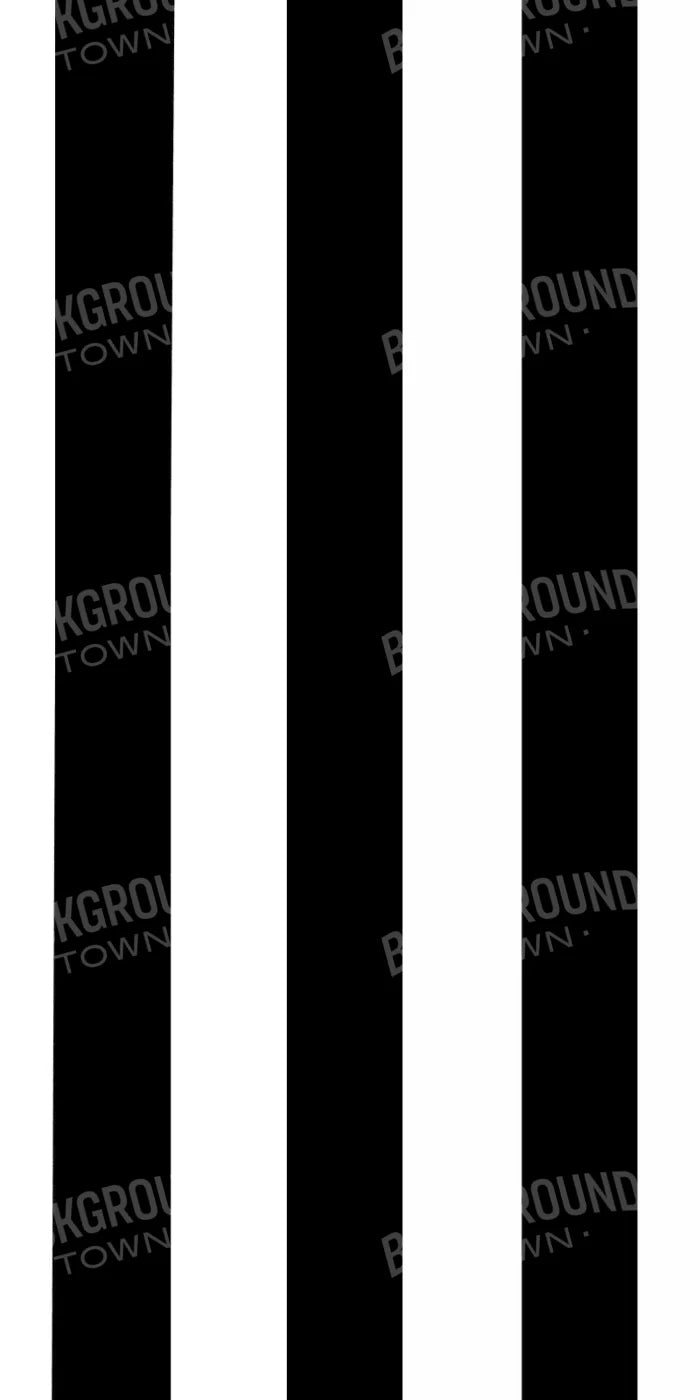 Stripes Bold Black 10X20 Ultracloth ( 120 X 240 Inch ) Backdrop