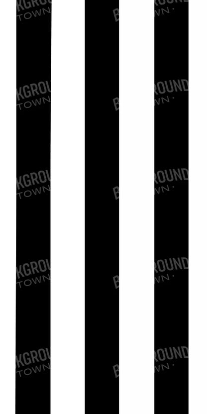 Stripes Bold Black 10X20 Ultracloth ( 120 X 240 Inch ) Backdrop