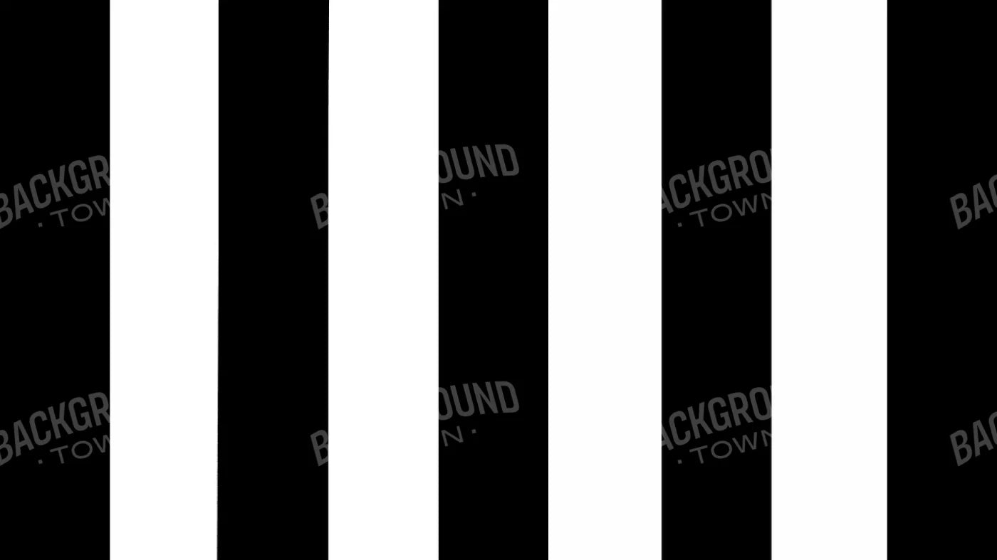 Stripes Bold Black 14X8 Ultracloth ( 168 X 96 Inch ) Backdrop