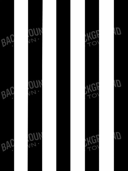 Stripes Bold Black 5X7 Ultracloth ( 60 X 84 Inch ) Backdrop