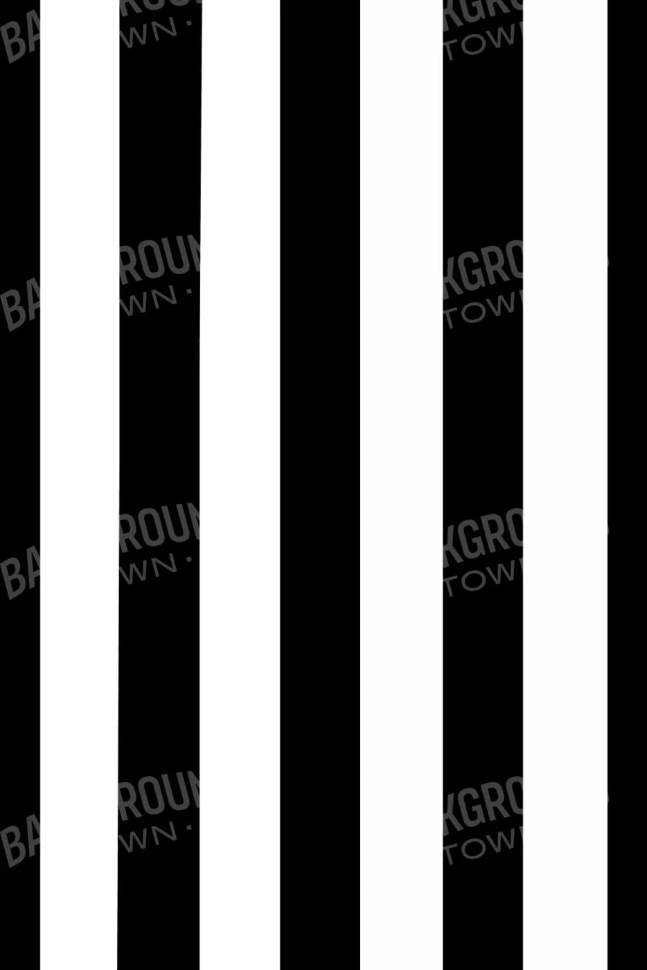 Stripes Bold Black 5X8 Ultracloth ( 60 X 96 Inch ) Backdrop