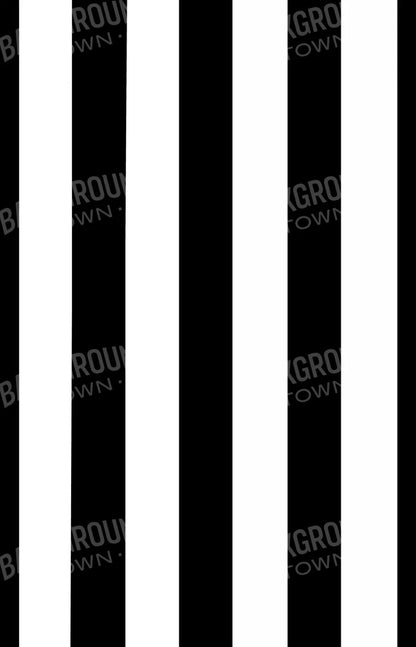 Stripes Bold Black 8X12 Ultracloth ( 96 X 144 Inch ) Backdrop