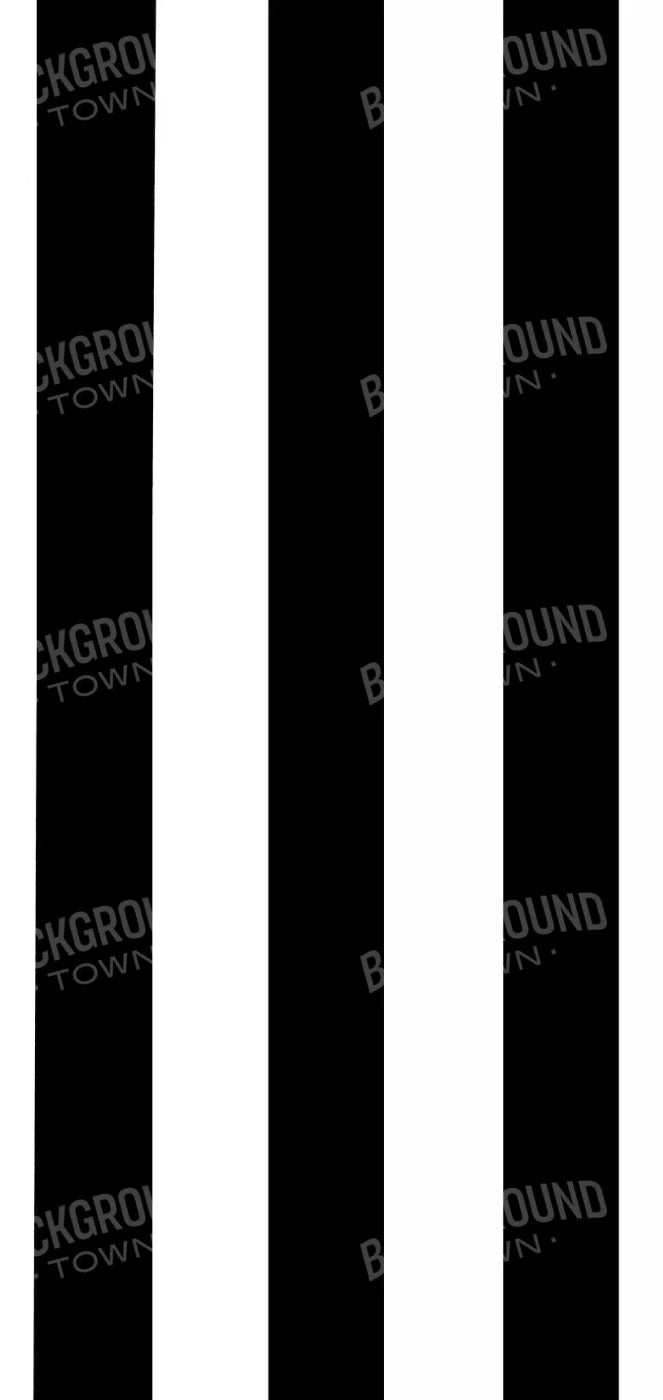 Stripes Bold Black 8X16 Ultracloth ( 96 X 192 Inch ) Backdrop