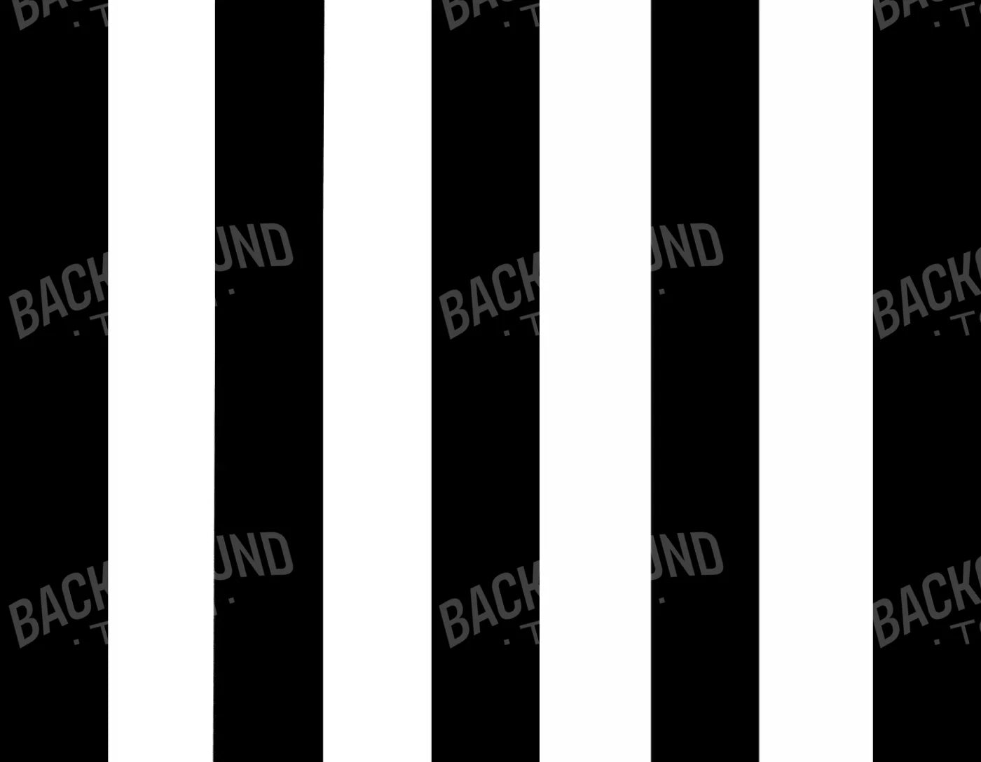 Stripes Bold Black 8X6 Fleece ( 96 X 72 Inch ) Backdrop