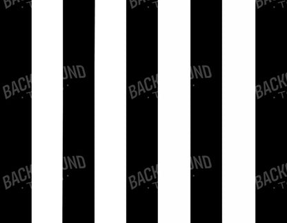 Stripes Bold Black 8X6 Fleece ( 96 X 72 Inch ) Backdrop