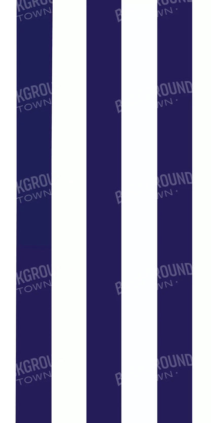 Stripes Bold Navy 10X20 Ultracloth ( 120 X 240 Inch ) Backdrop