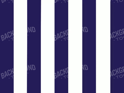 Stripes Bold Navy 10X8 Fleece ( 120 X 96 Inch ) Backdrop