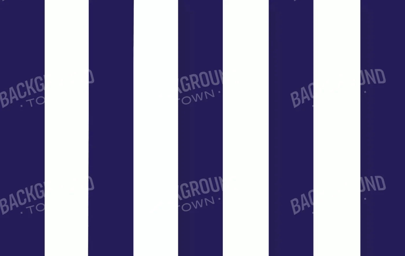 Stripes Bold Navy 16X10 Ultracloth ( 192 X 120 Inch ) Backdrop