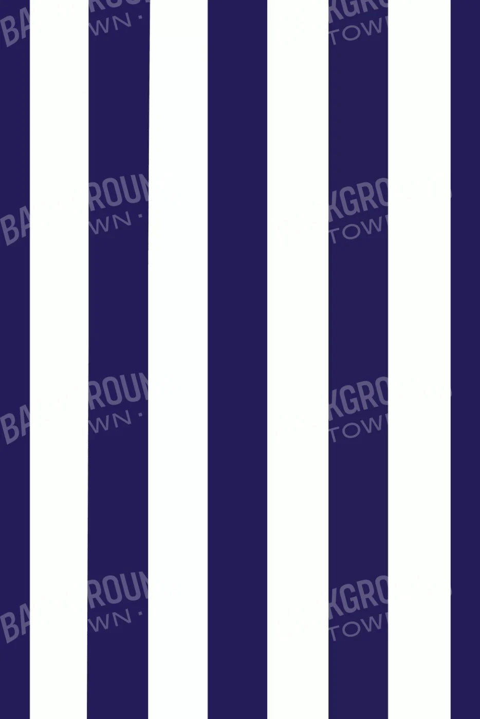 Stripes Bold Navy 5X8 Ultracloth ( 60 X 96 Inch ) Backdrop
