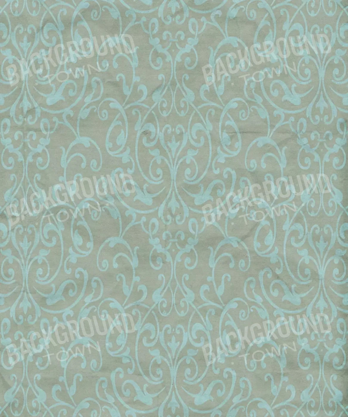 Gray Damask Backdrop for Photography