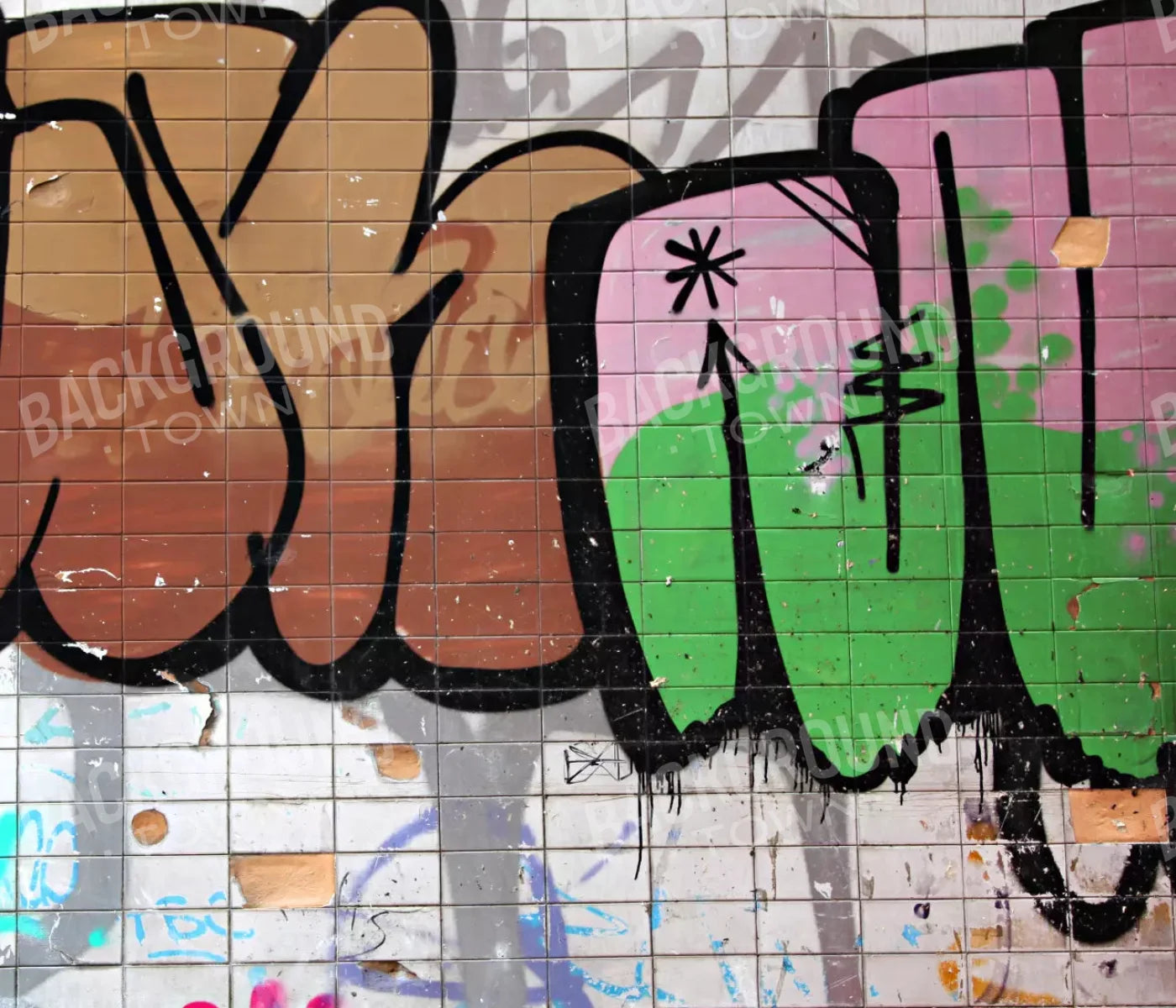 Subway 12X10 Ultracloth ( 144 X 120 Inch ) Backdrop