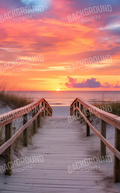 Sun Set Beach 10’X16’ Ultracloth (120 X 192 Inch) Backdrop