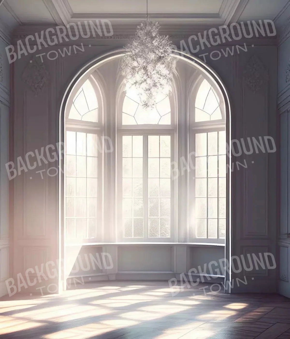 Sunlit Arch Cool Room 10X12 Ultracloth ( 120 X 144 Inch ) Backdrop