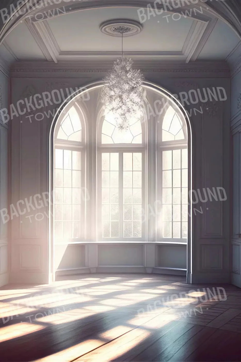 Sunlit Arch Cool Room 5X8 Ultracloth ( 60 X 96 Inch ) Backdrop