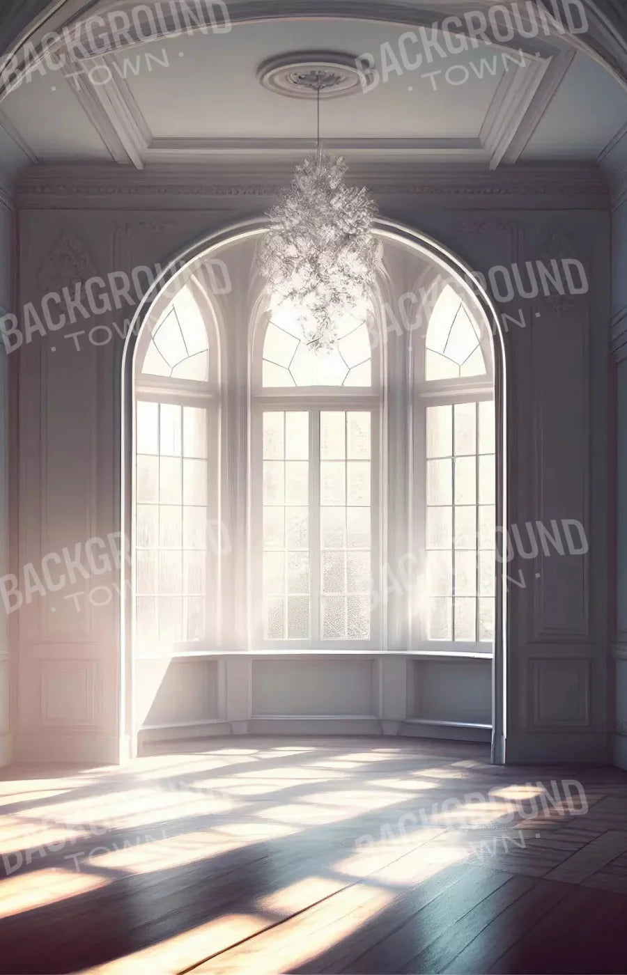 Sunlit Arch Cool Room 8X12 Ultracloth ( 96 X 144 Inch ) Backdrop